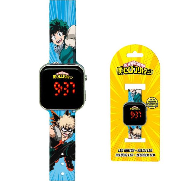 My Hero Academia Fight digital LED-klocka