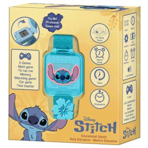Disney Lilo och Stitch Leaf pedagogisk digital klocka med spel