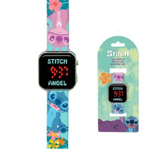 Disney Lilo och Stitch digital LED-klocka