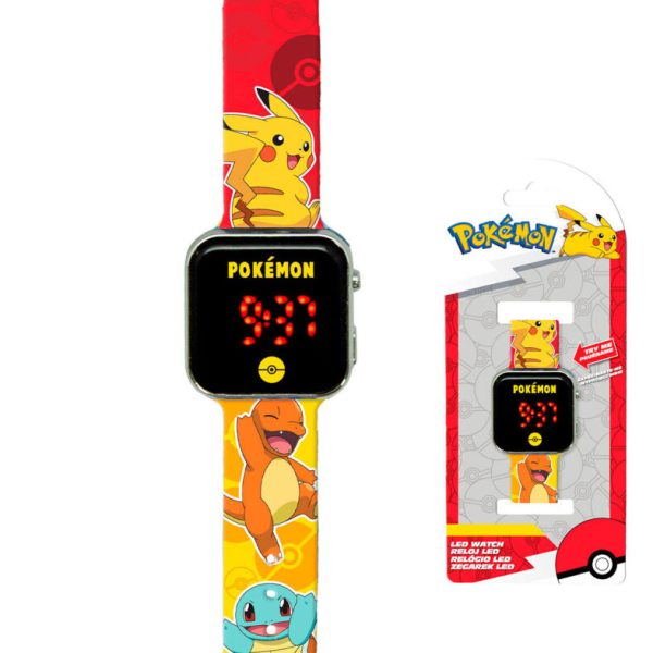 Pokémon Power digital LED-klocka