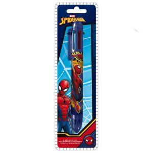 Spindelmannen Web-Slinger 6-färgers penna