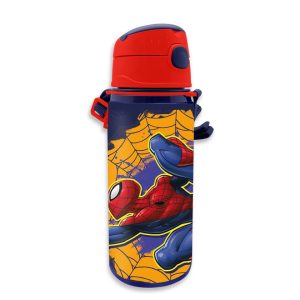 Spindelmannen Web-Slinger aluminiumflaska med klämma 600 ml