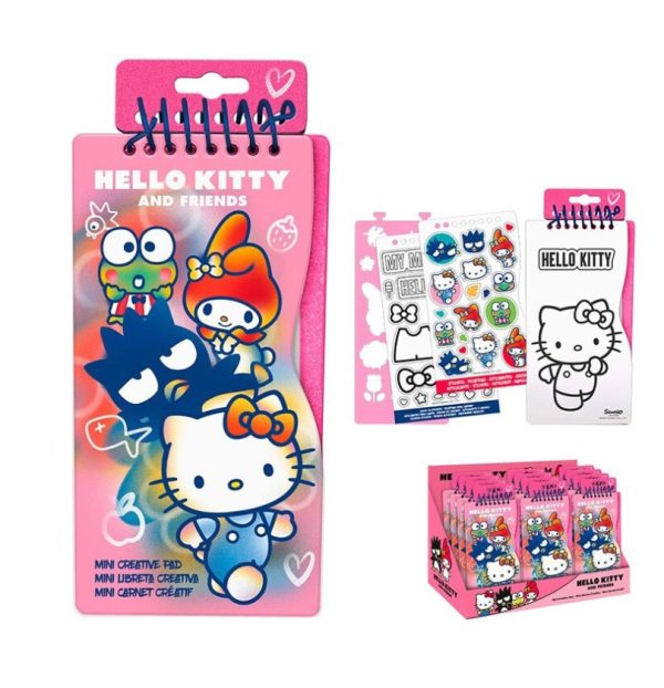 Hello Kitty Friends kreativt set 24x10 cm