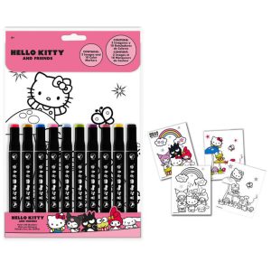 Hello Kitty målarbok med siffror