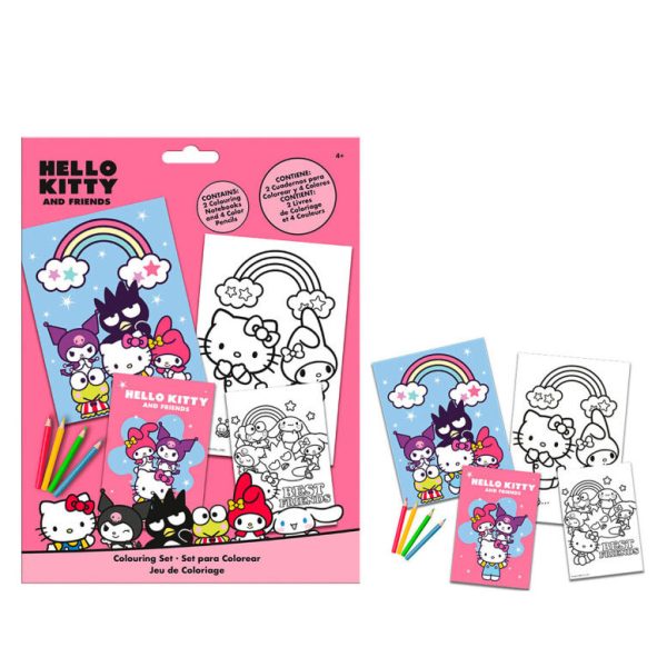 Hello Kitty Friends målarset