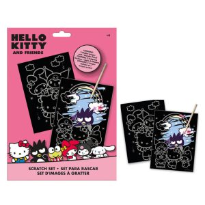 Hello Kitty Friends skrapkonstset
