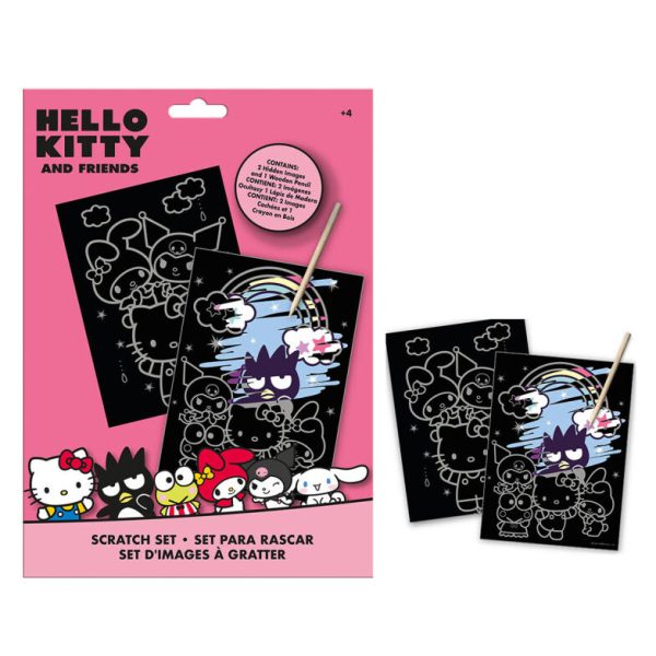 Hello Kitty Friends skrapkonstset