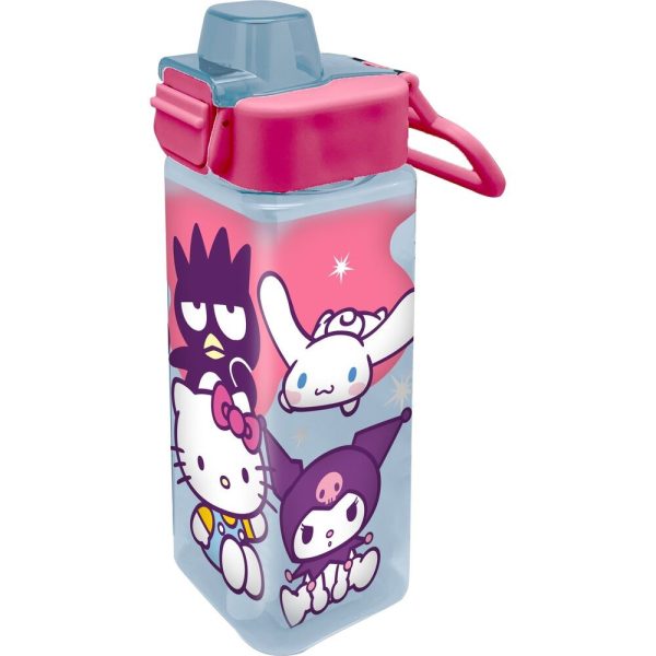 Hello Kitty Friends fyrkantig flaska 500 ml
