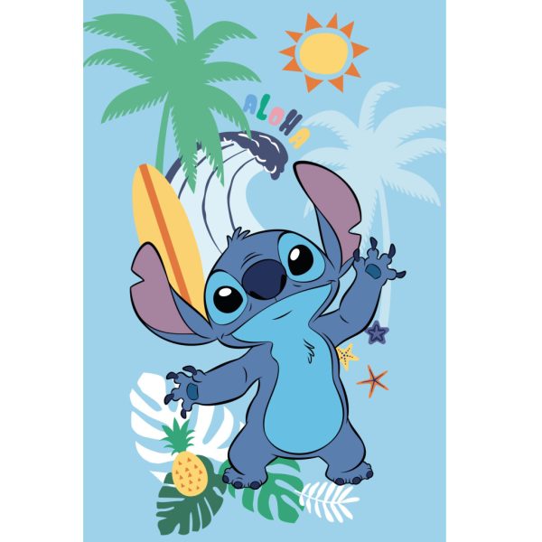 Disney Lilo and Stitch fleecefilt 100x150 cm