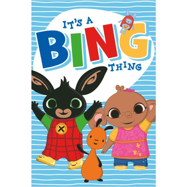Bing Thing fleecefilt 100x150 cm