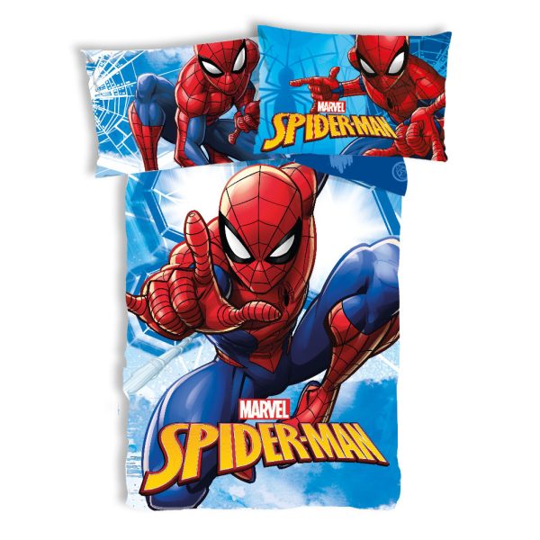 Spindelmannen Webmaze barns påslakanset 100×135 cm, 40×60 cm
