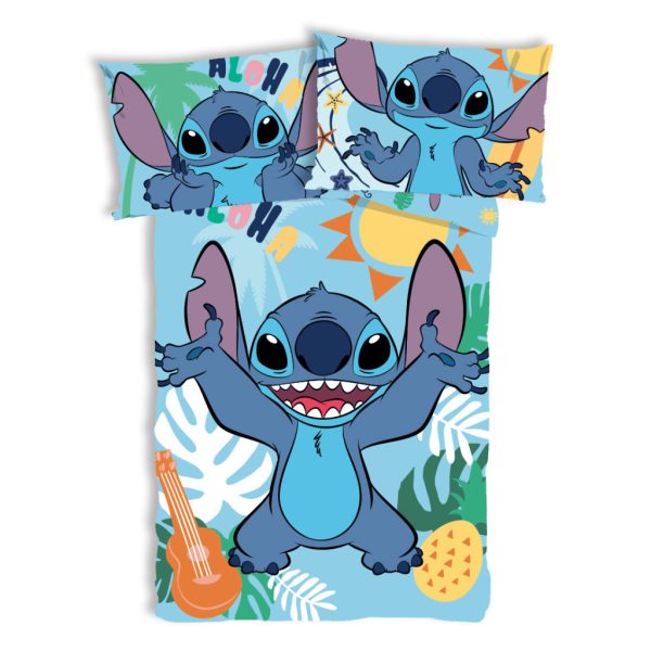 Disney Lilo and Stitch barnbäddset 100×135 cm, 40×60 cm