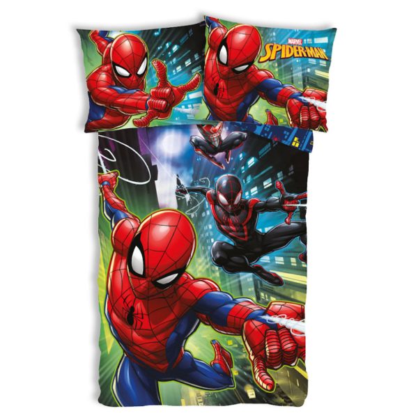 Spindelmannen Trie Guardians påslakanset 140×200 cm, 70×90 cm