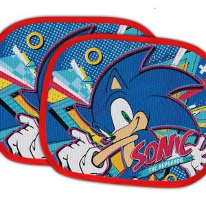 Sonic the Hedgehog Turbo 2-delat solskydd för bilfönster