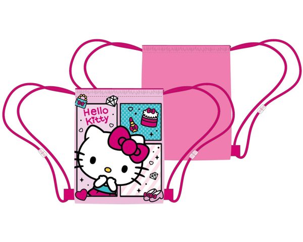Hello Kitty Charming sportväska, gymväska 40 cm