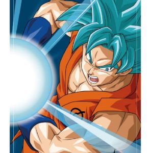 Dragon Ball Energy Burst badhandduk, strandhandduk 70x140 cm (snabbtorkande)