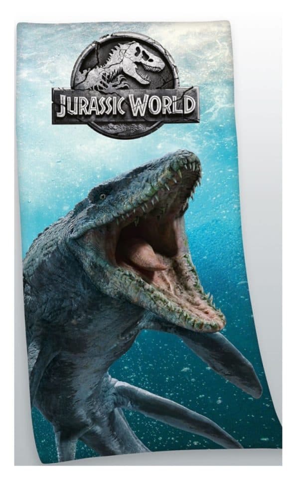 Jurassic World Sea Beast badhandduk, strandhandduk 70x140 cm (snabbtorkande)