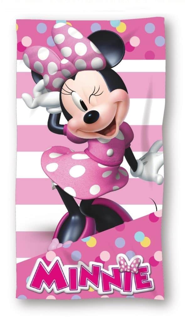 Disney Mimmi Pigg Chic Style badhandduk, strandhandduk 70x140 cm