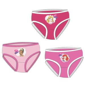 Disney Princess barnunderkläder, trosor 3-pack