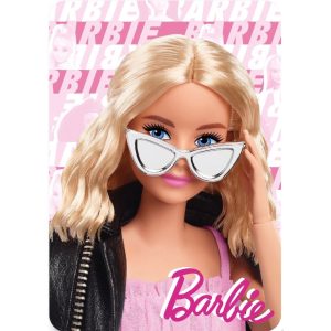Barbie Glam fleecefilt 100x140 cm
