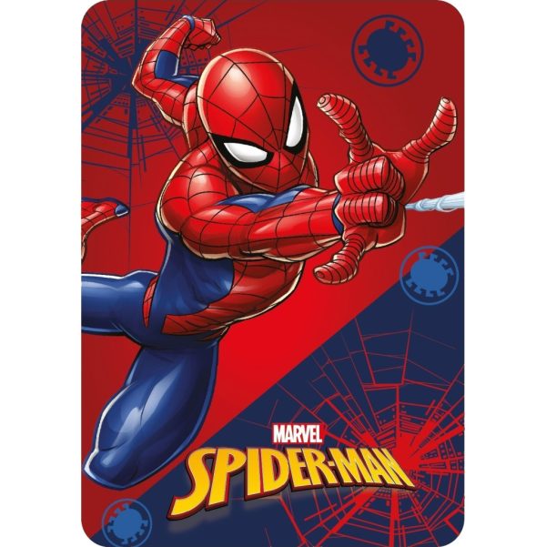 Spindelmannen Strike fleecefilt 100x140 cm