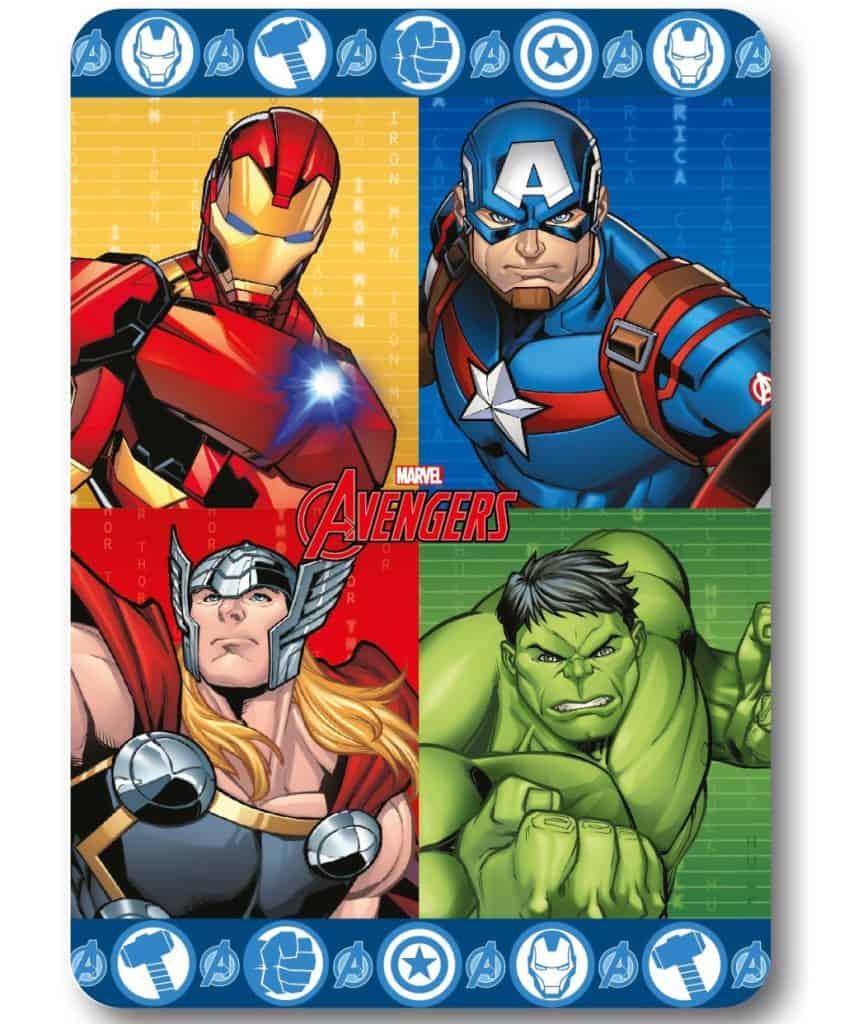 Avengers Hero Force fleecefilt 100x140 cm
