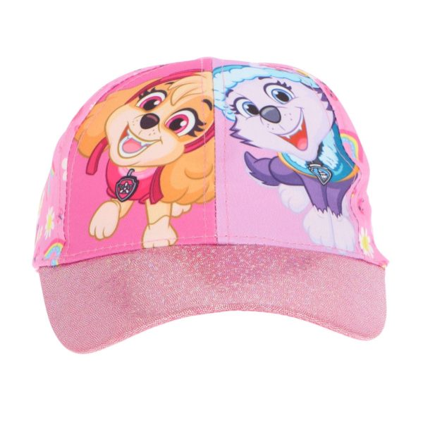 Paw Patrol barnkeps med blommor och regnbågar 52 cm
