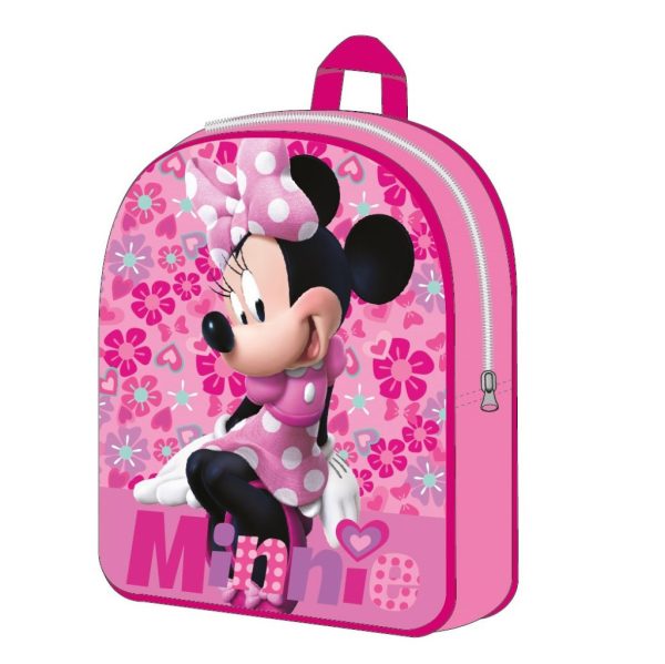 Disney Minnie Ryggsäck med blommor 30 cm