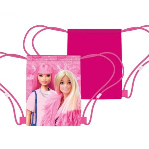 Barbie Gympåse 40 cm – Sportpåse Rosa