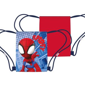 Spindelmannen Spidey Style sportväska, gympåse 40 cm