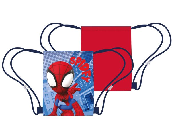 Spindelmannen Spidey Style sportväska, gympåse 40 cm