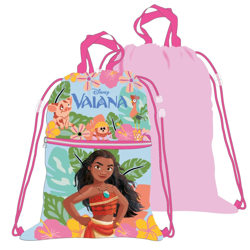 Disney Vaiana Voyage Vibes Deluxe sportväska, gymväska 45 cm