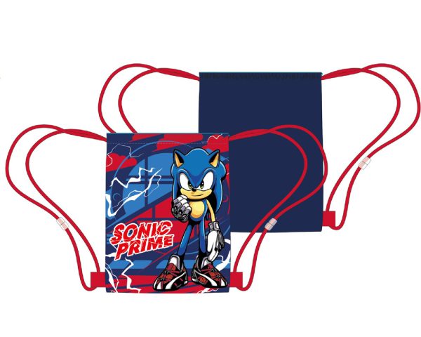 Sonic the Hedgehog Prime sportväska, gymväska 40 cm