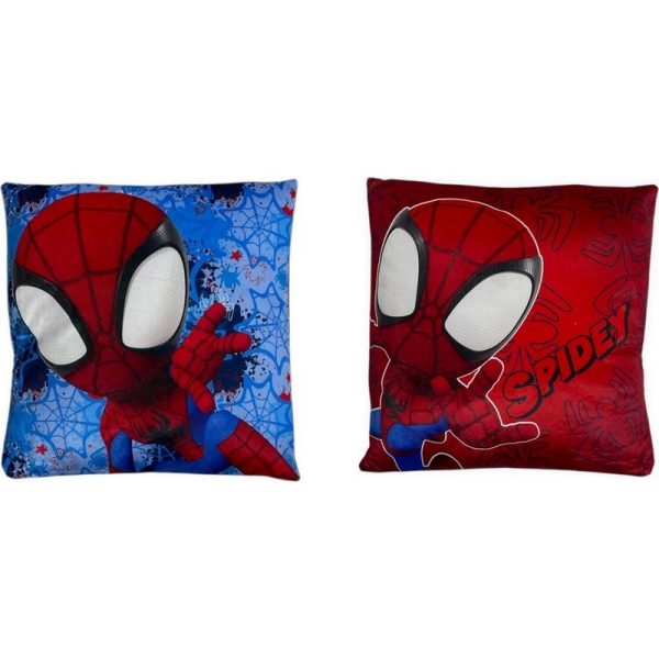 Spindelmannen Spidey Style dekorativ kudde 38x38 cm sammet