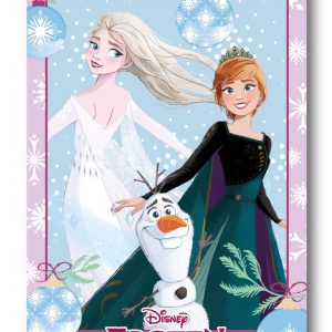 Disney Frozen julfilt i polar fleece 100x140 cm