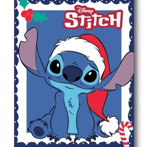 Disney Lilo and Stitch julfilt i polar fleece 100x140 cm