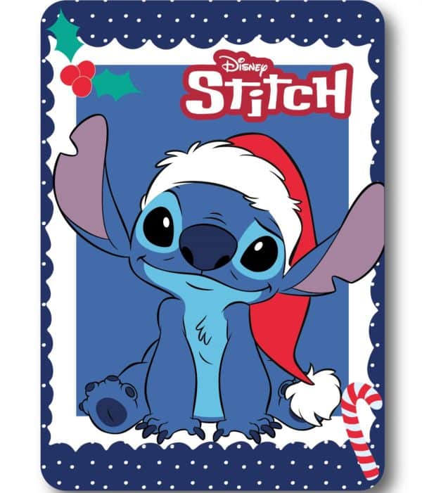 Disney Lilo and Stitch julfilt i polar fleece 100x140 cm