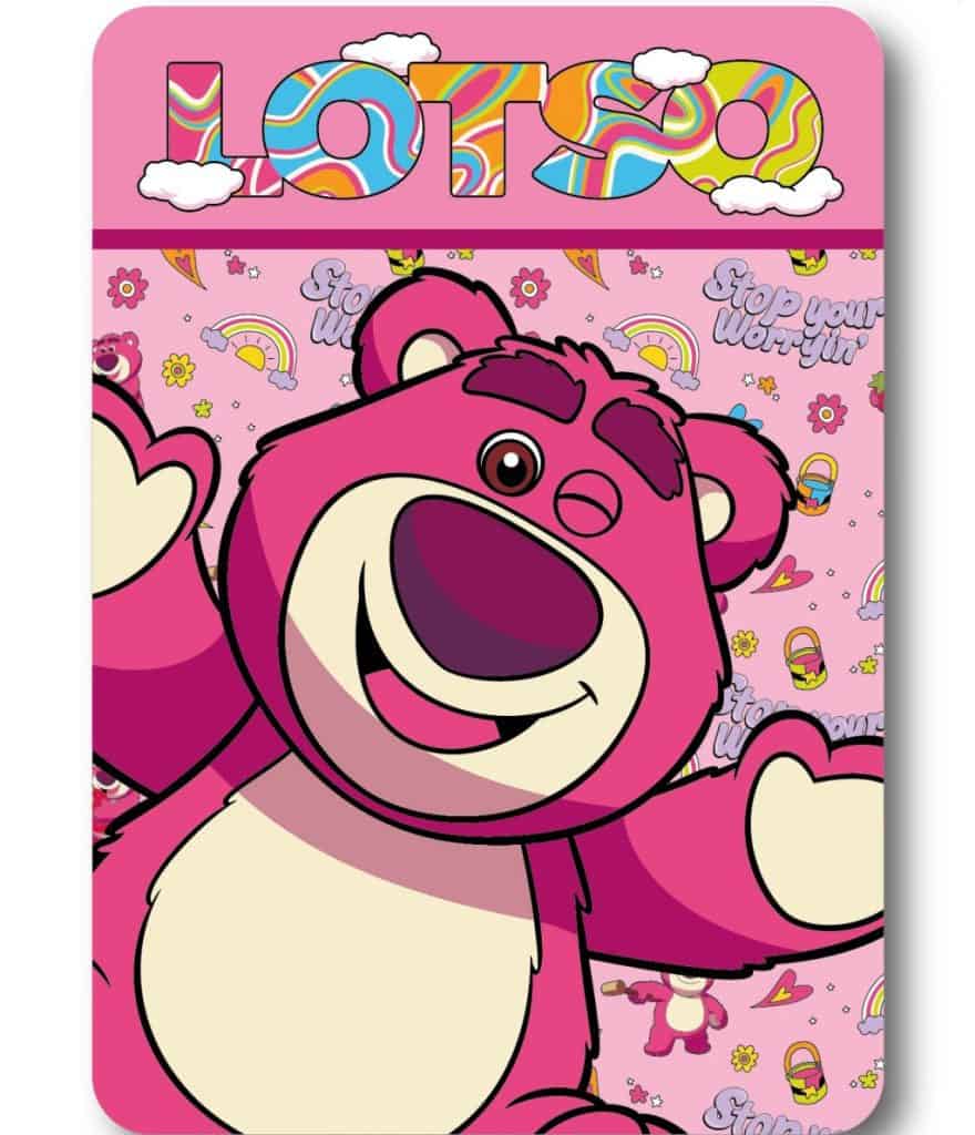 Disney Toy Story Lotso fleecefilt 100x140 cm