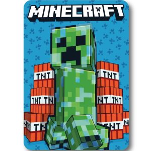 Minecraft TNT fleecefilt 100x140 cm