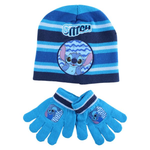 Disney Lilo and Stitch Cosmic Waves barnmössa och vantar