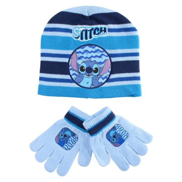 Disney Lilo and Stitch barnmössa och vantar set