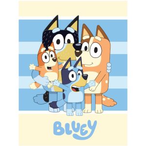Bluey fleecefilt 100x140 cm