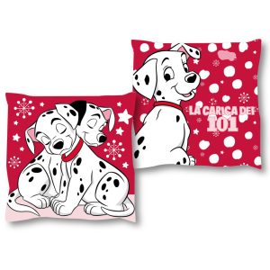 Disney 101 Dalmatians Cuddle Spots dekorativ kudde 38x38 cm i sammet