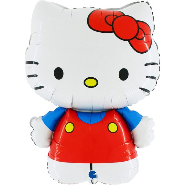 Hello Kitty folieballong 64 cm röd