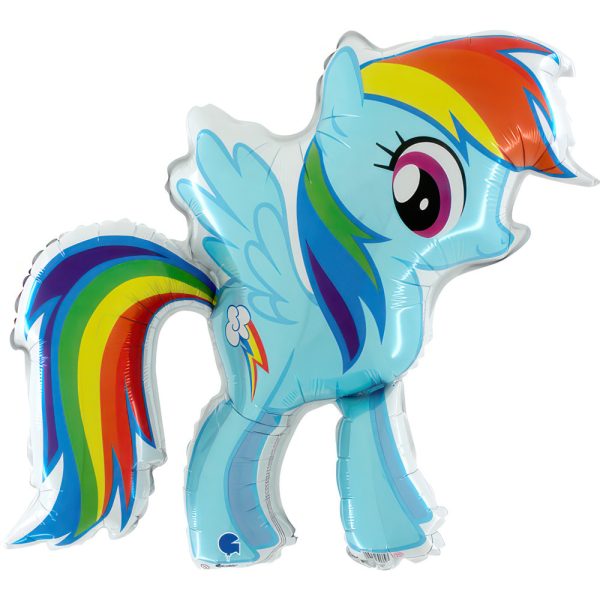 My Little Pony Rainbow Dash folieballong 84 cm