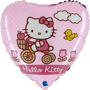 Hello Kitty cykelfolieballong 46 cm