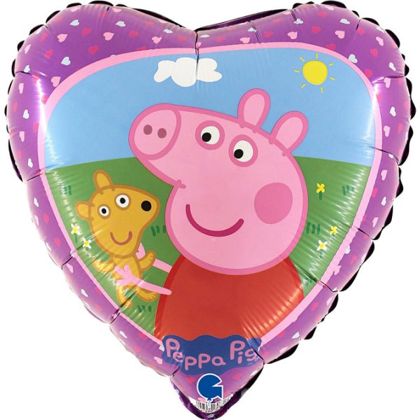 Greta Gris Teddy folieballong 46 cm