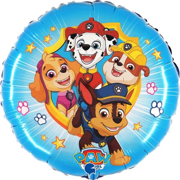 Paw Patrol folieballong 46 cm