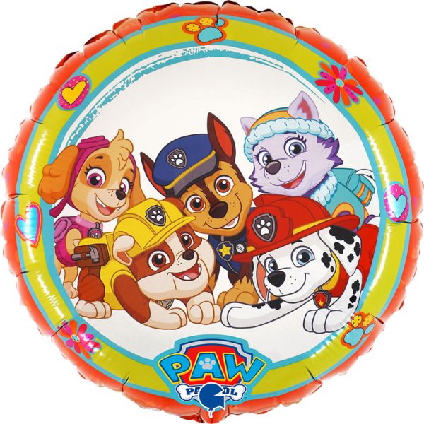 Paw Patrol Pawsome folieballong 46 cm