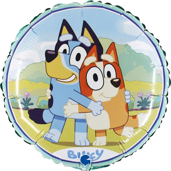 Bluey kram folieballong 46 cm
